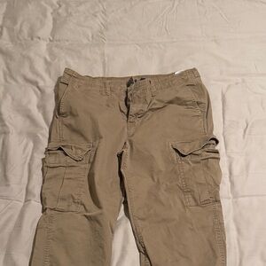American Eagle Outfitters Men's Tan Cargo Pants